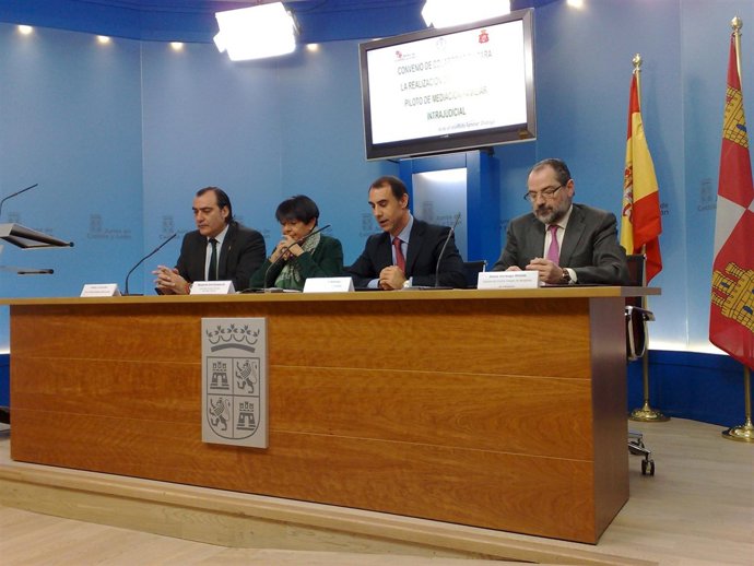 Junta, CGPJ y Colegio de Abogados de Valladolid firman un acuerdo para impulsar 