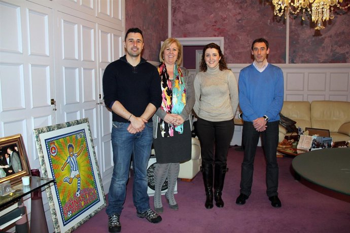 Toma de posesión de dos cabos de bomberos en Torrelavega