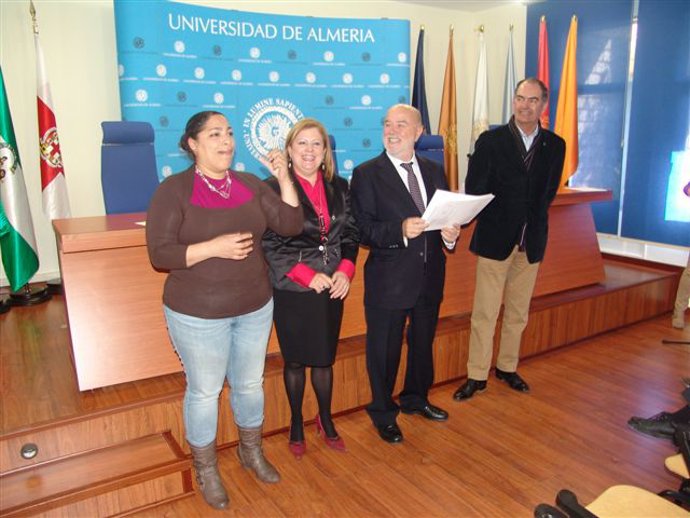 Momento de la clausura de los cursos de FPE