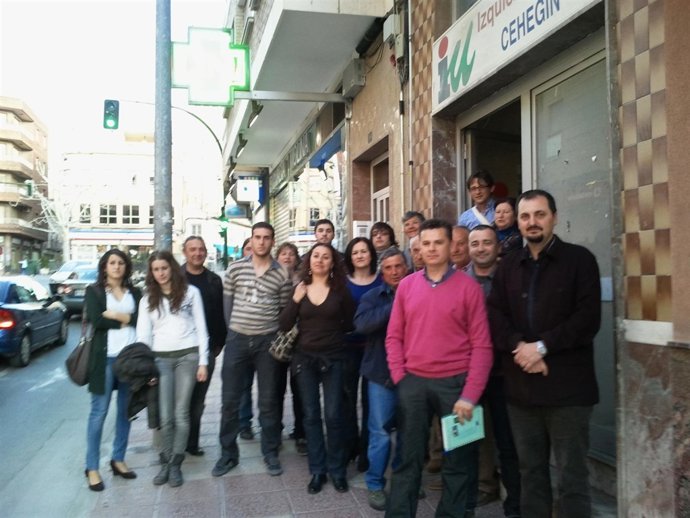 Los candidatos de IU-Verdes por Cehegín