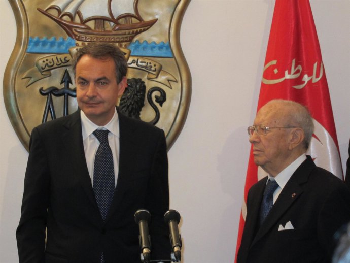 Zapatero en Túnez 