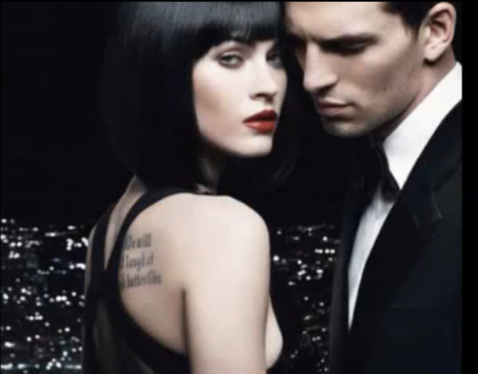 Megan Fox para la nueva camapaña de Armani