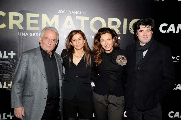 Pepe Sancho en la presentación de Crematorio