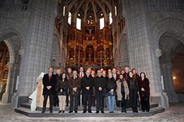 Visita a la Catedral de Tarazona, al objeto de conocer las obras de rehabilitaci