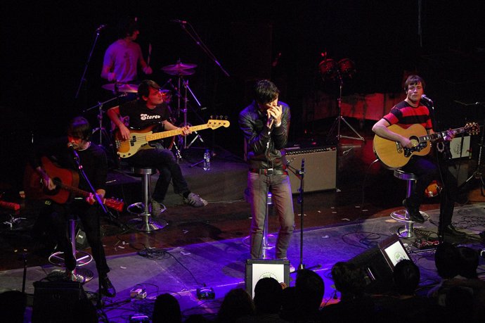 La banda murciana Second durante un concierto