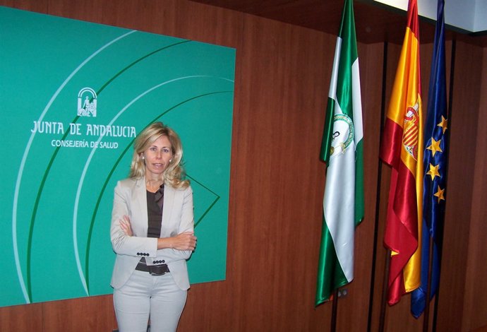 La delegada de Salud de la Junta de Andalucía en Huelva, María José Rico