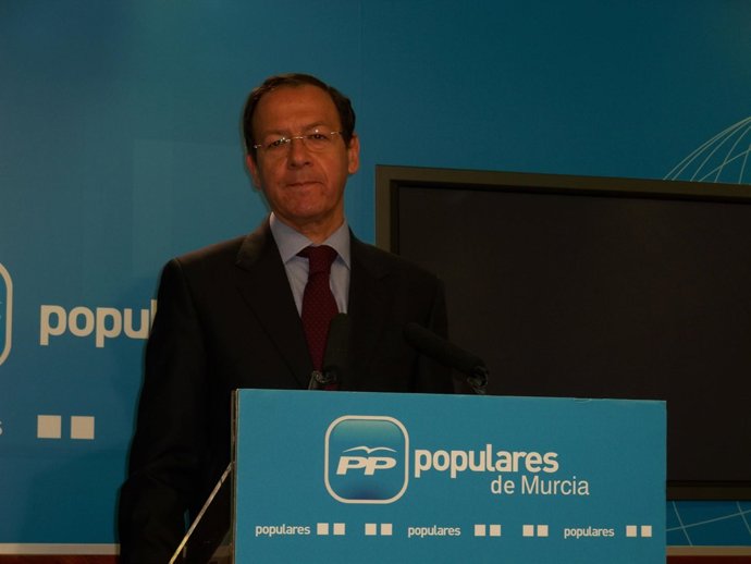 El secretario general del PP en la Región de Murcia, Miguel Ángel Cámara