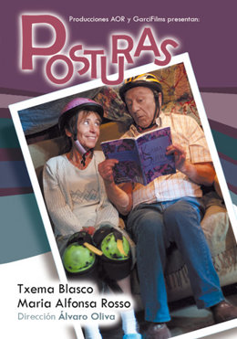Cartel del cortometraje Posturas