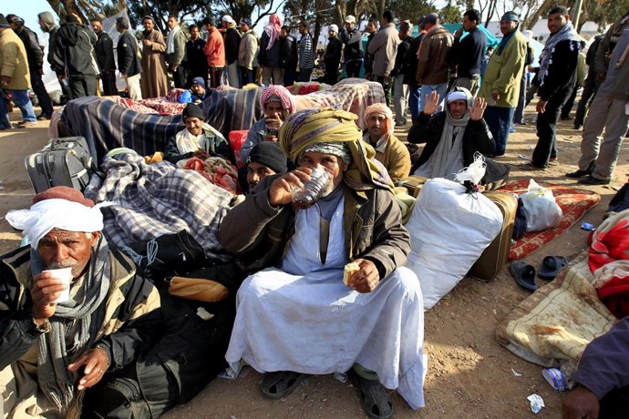 Frontera entre Túnez y Libia 