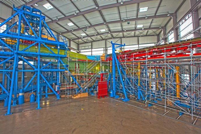 pruebas de fatiga del fuselaje del A400M