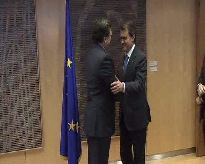 Artur Mas visita a Barroso