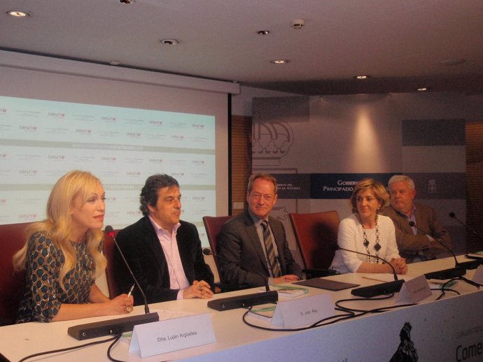 Presentación en la sede de la Delegación del Principado en Madrid