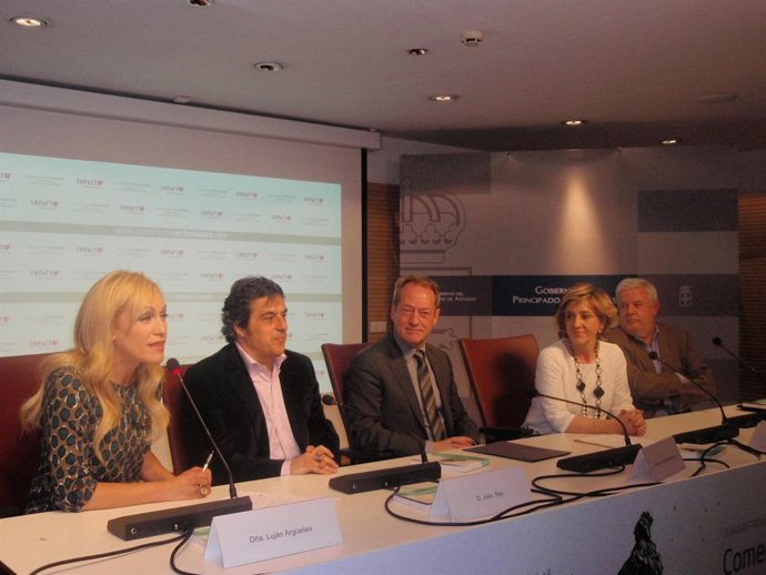 Presentación en la sede de la Delegación del Principado en Madrid