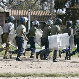 Policia de Harare, Zimbabue