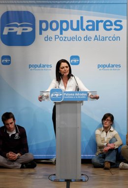 NOTA PRENSA PRESENTACION CANDIDATA PALOMA ADRADOS