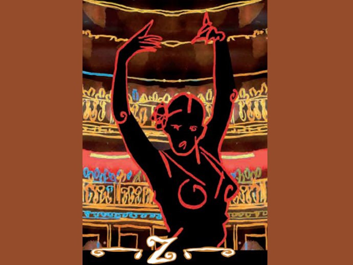 Cartel de la Zarzuela 'Luisa Fernanda"