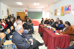 El consejero de Educación de la Junta, Francisco Álvarez de la Chica, en la reun