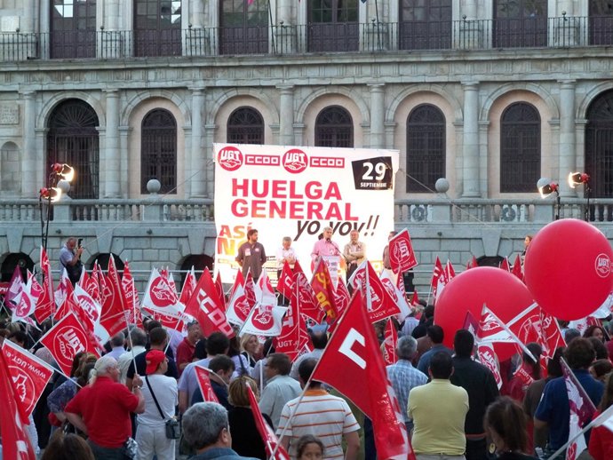 huelga general 29 septiembre toledo