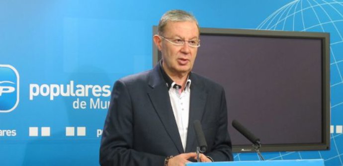 El portavoz del Partido Popular, José Antonio Ruiz Vivo