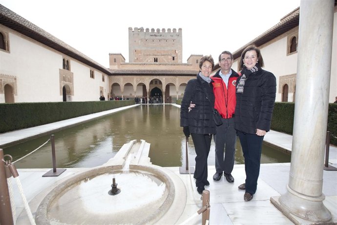 El embajador de Estados Unidos en España, Alan Solomont, y su esposa