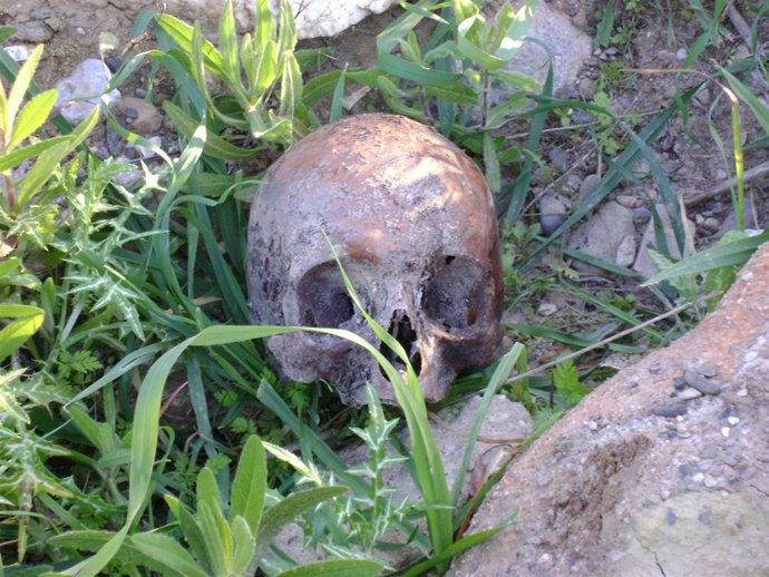 Restos encontrados en La Corta