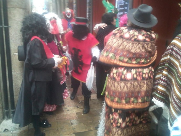 Mascarutas del Carnaval de Epila (Zaragoza)