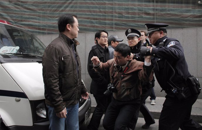 Protesta en China