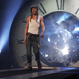 El diseñador John Galliano durante uno de sus desfiles en la Semana de la Moda M