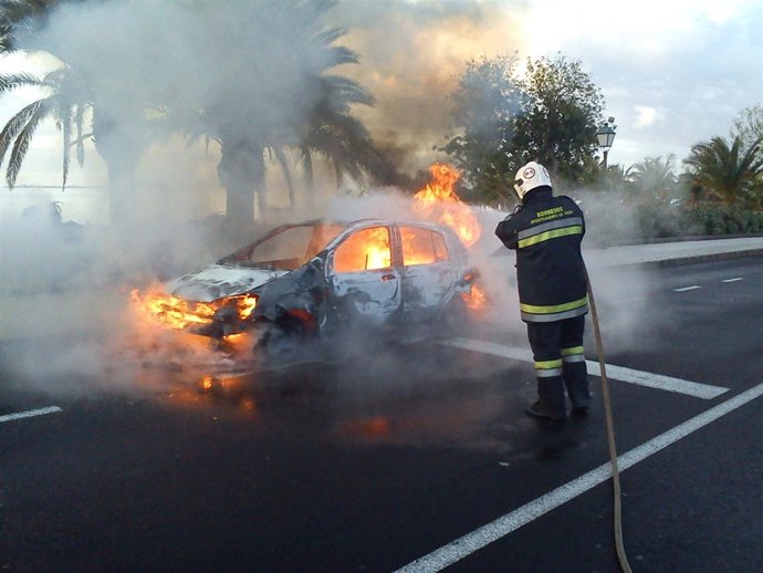 Extinción del incendio