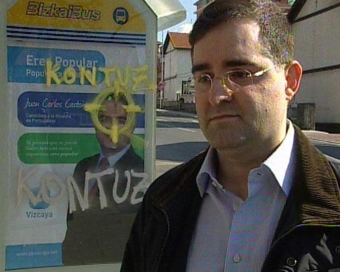 Juan Carlos Castaño, candidato del PP a la Alcaldía de Portugalete.