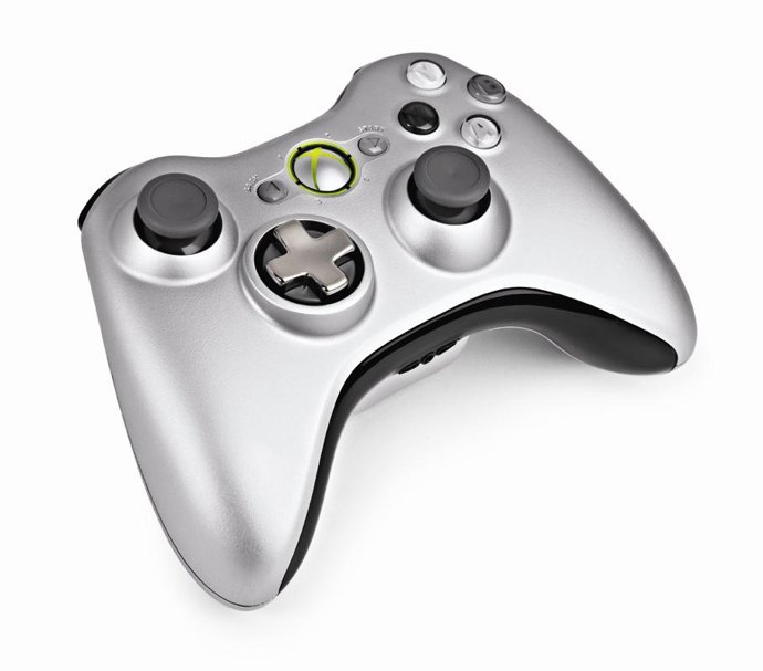 Mando plateado Xbox 360