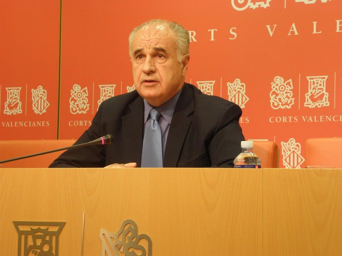 Blasco, en la rueda de prensa 