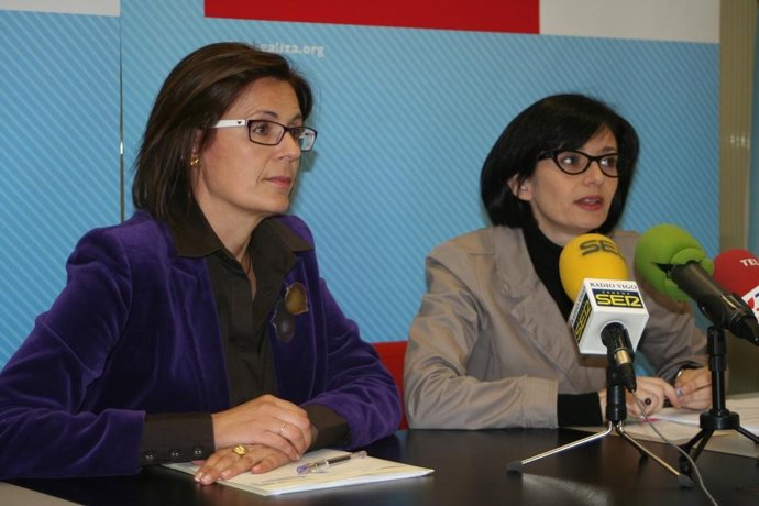 Iolanda Veloso y Carme Adán (BNG)