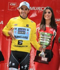 Ciclismo.- Contador, tras ganar la Vuelta a Murcia: "Ha sido un fin de semana increíble"