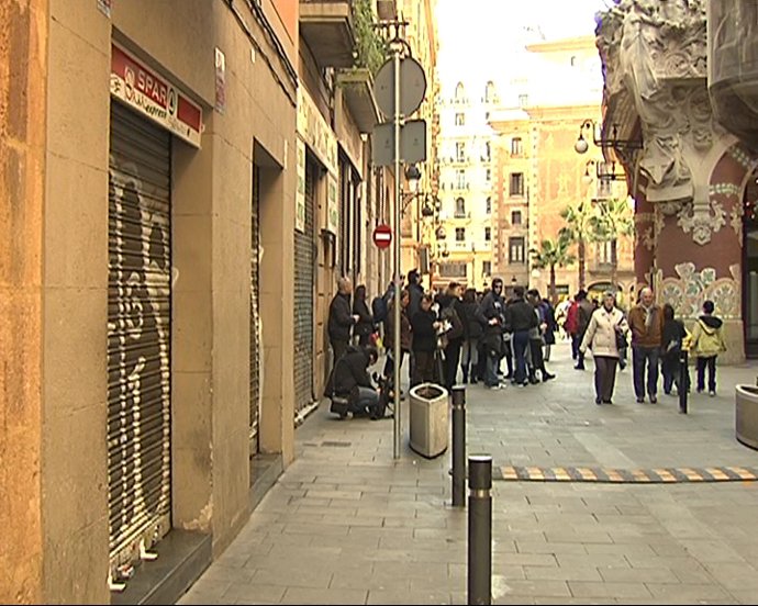 Pasó la rúa del carnaval minutos antes del atraco