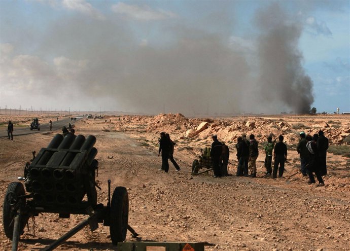 Enfrentamientos en Libia