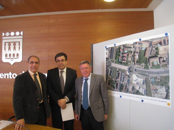 Delegado del Gobierno en La Rioja, alcalde de Logroño y concejal de Movilidad, U