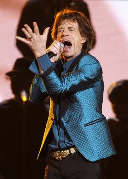 El cantante de los Rolling Stones, Mick Jagger, durante un concierto