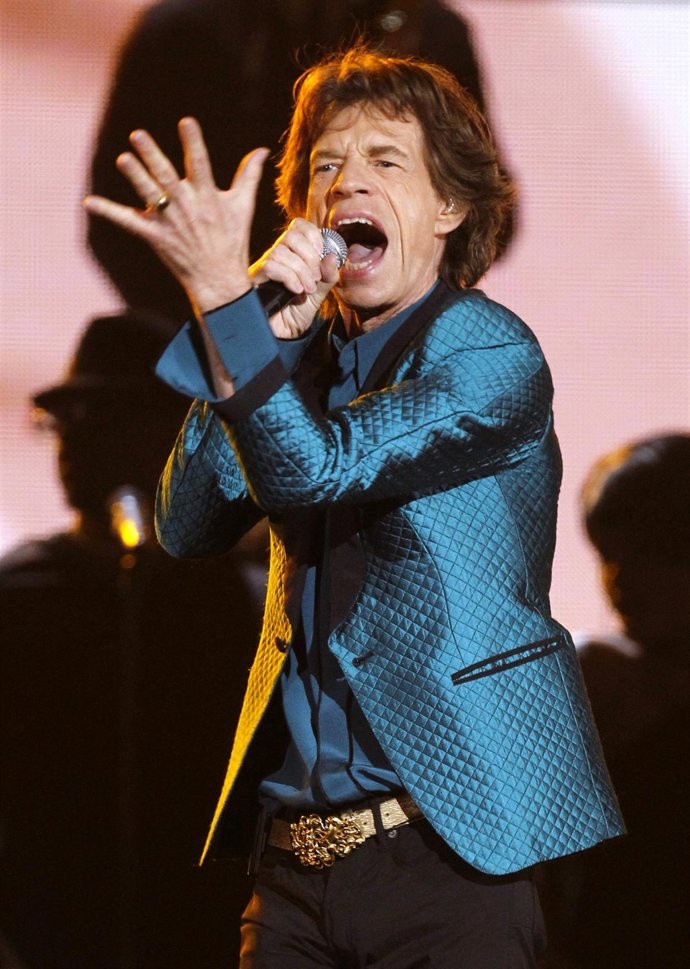 El cantante de los Rolling Stones, Mick Jagger, durante un concierto