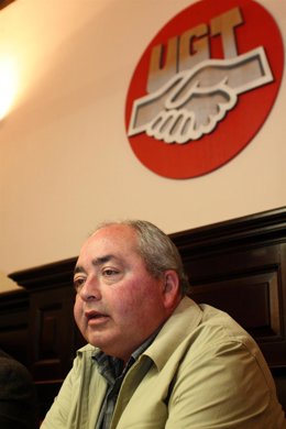 El secretario general de UGT-A, Manuel Pastrana.