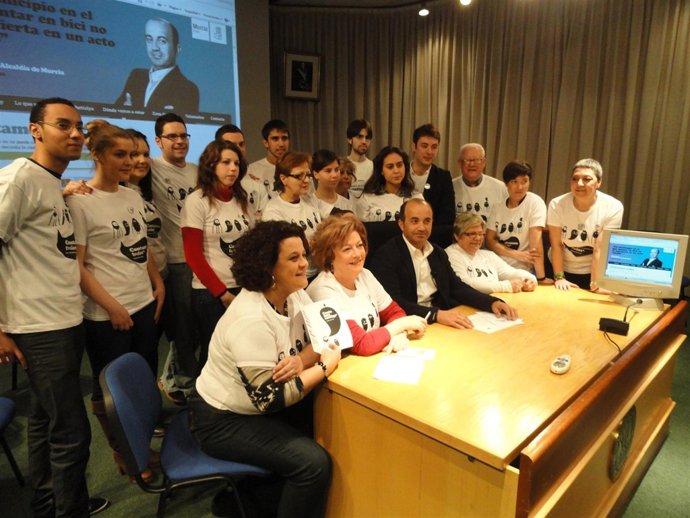 Presentación de la web y los candidatos