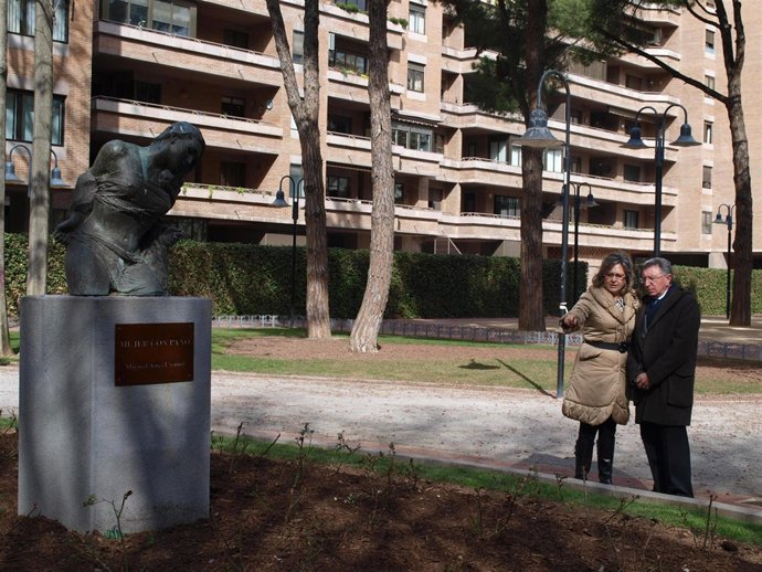 Santos y Arribas en el Parque del Carmen