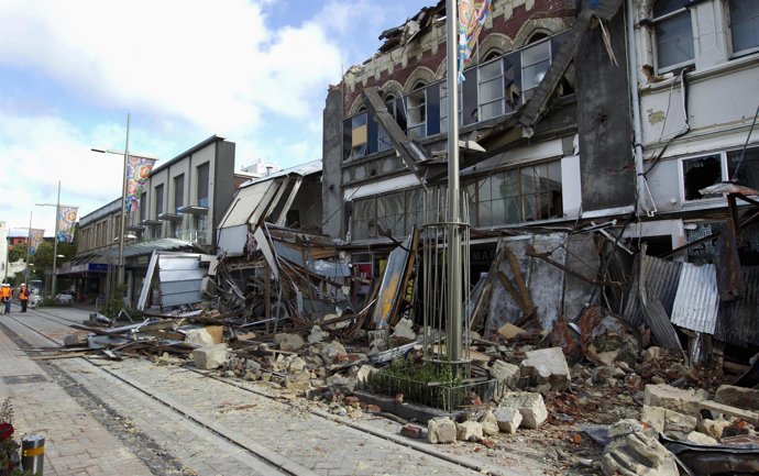 Terremoto en Nueva Zelanda