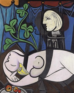 'Desnudo, hojas verdes y busto' de Pablo Picasso