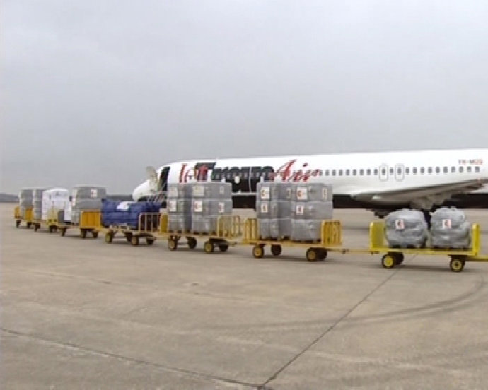 España envia ayuda humanitaria