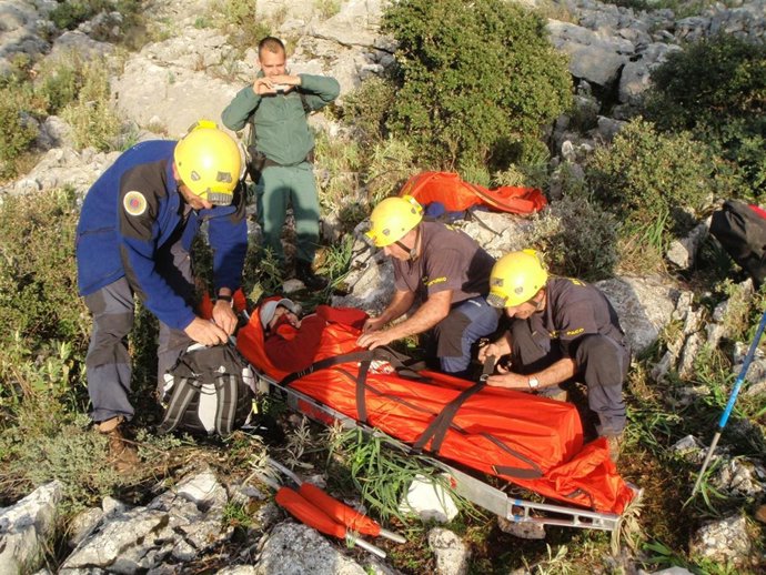 Rescate excursionista