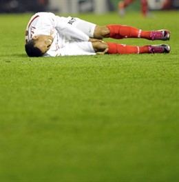 Luis Fabiano lesionado