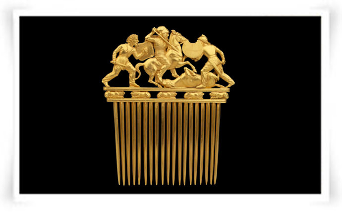 Una de las piezas del Ermitage que mostrará el MARQ