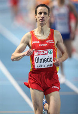 El atleta español Manuel Olmedo