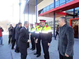 F.Puig en la Región policial del Pirineo Occidental